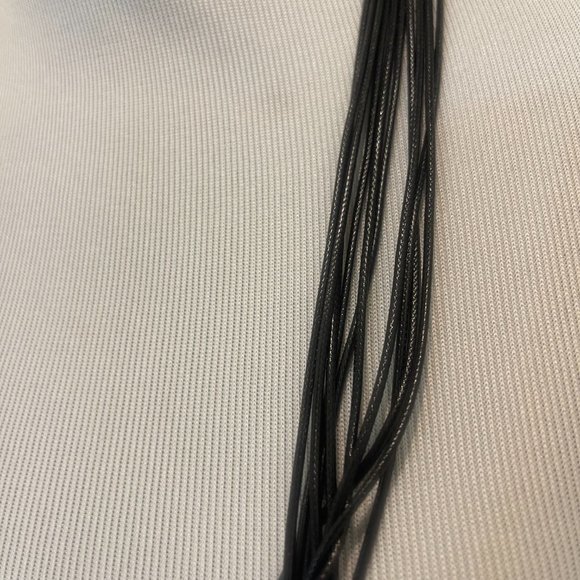 Natasha Jewelry Black and Gold Necklace - Picture 4 of 6